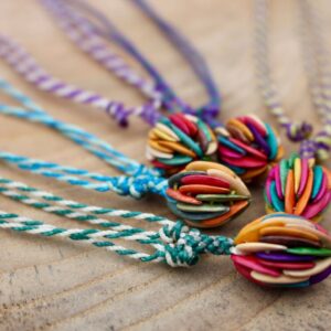 Melon Seed Necklace // Multicolour