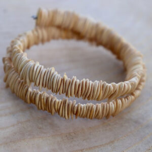 Melon Seed Bracelet // Natural